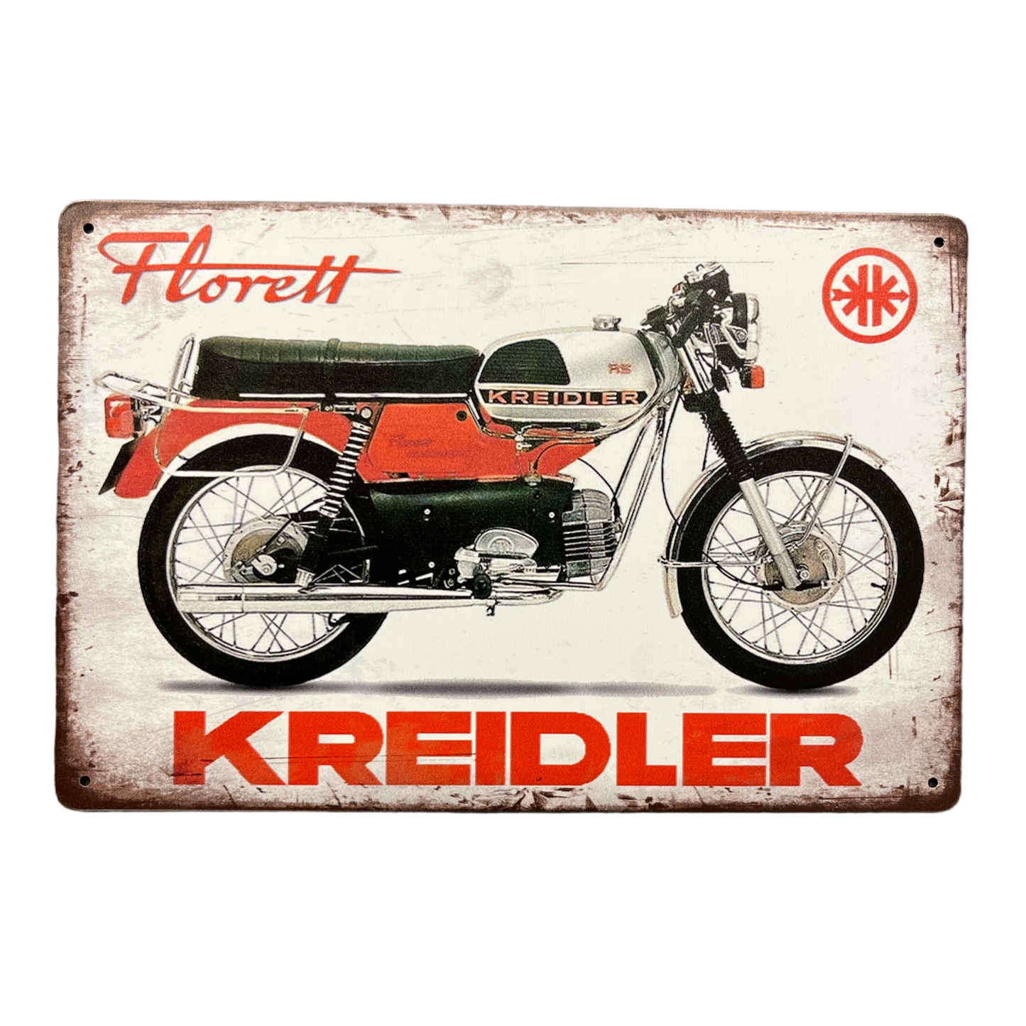 Kreidler Florett Metalen Bord
