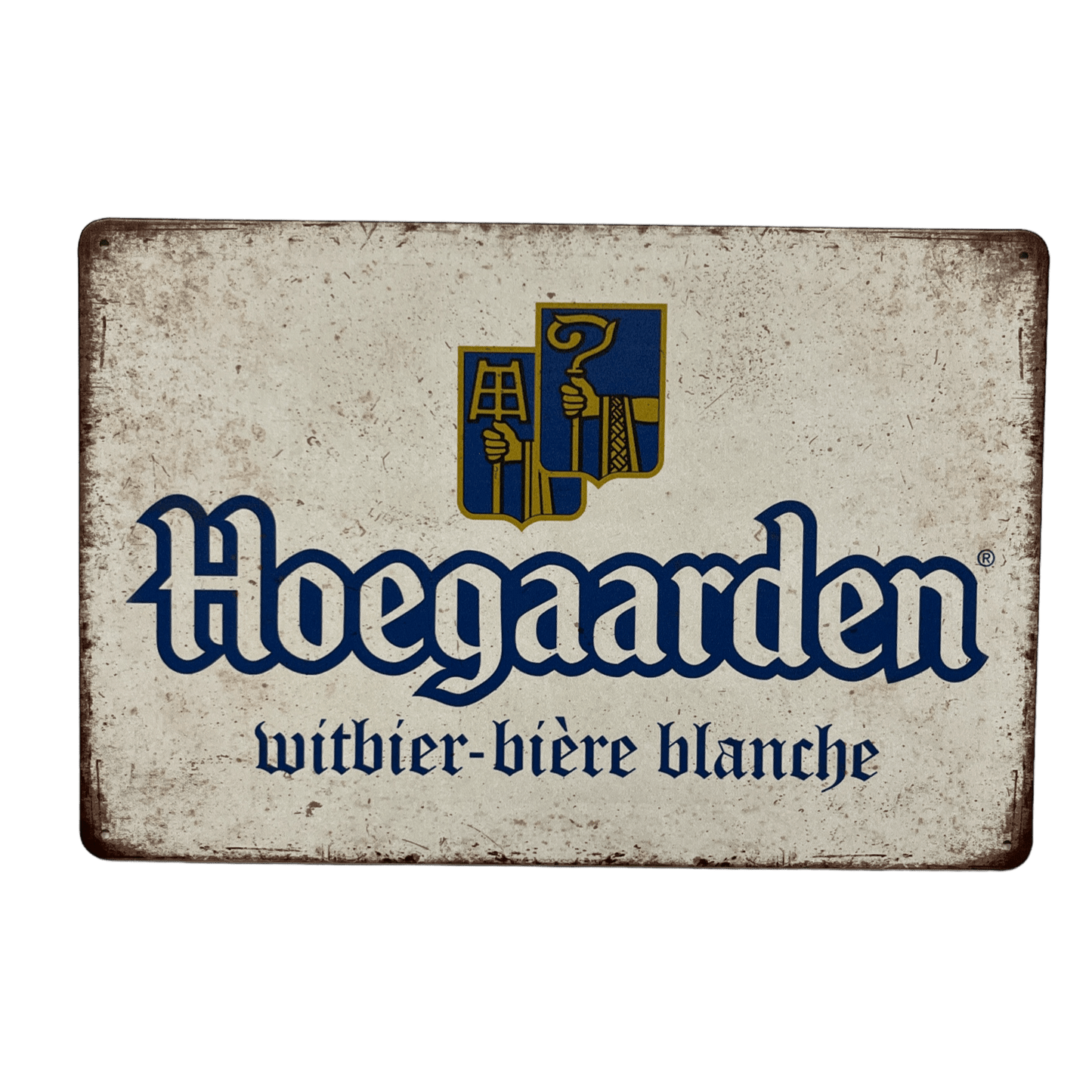 Hoegaarden Witbier Metalen Bord - Reclamebordenshop.nl