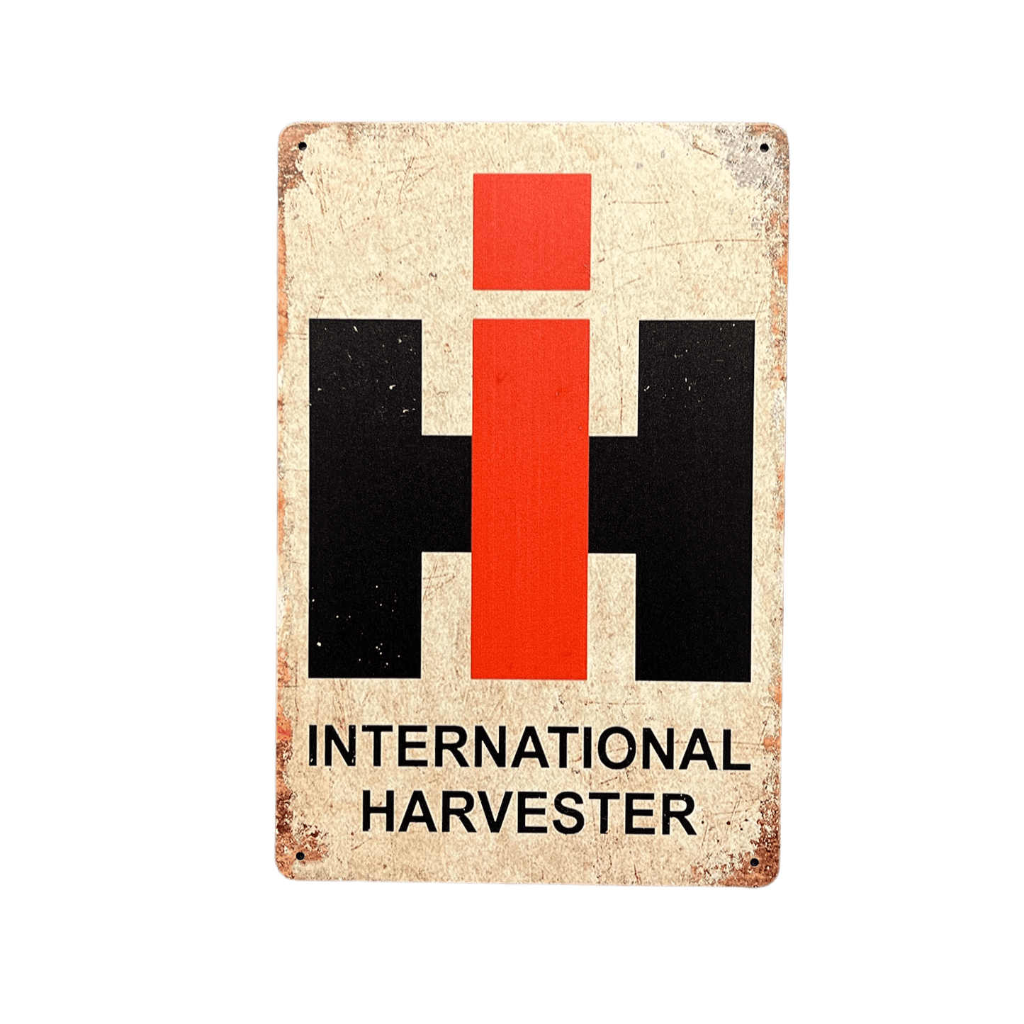 International Harvester Metalen Bord - Reclamebordenshop.nl