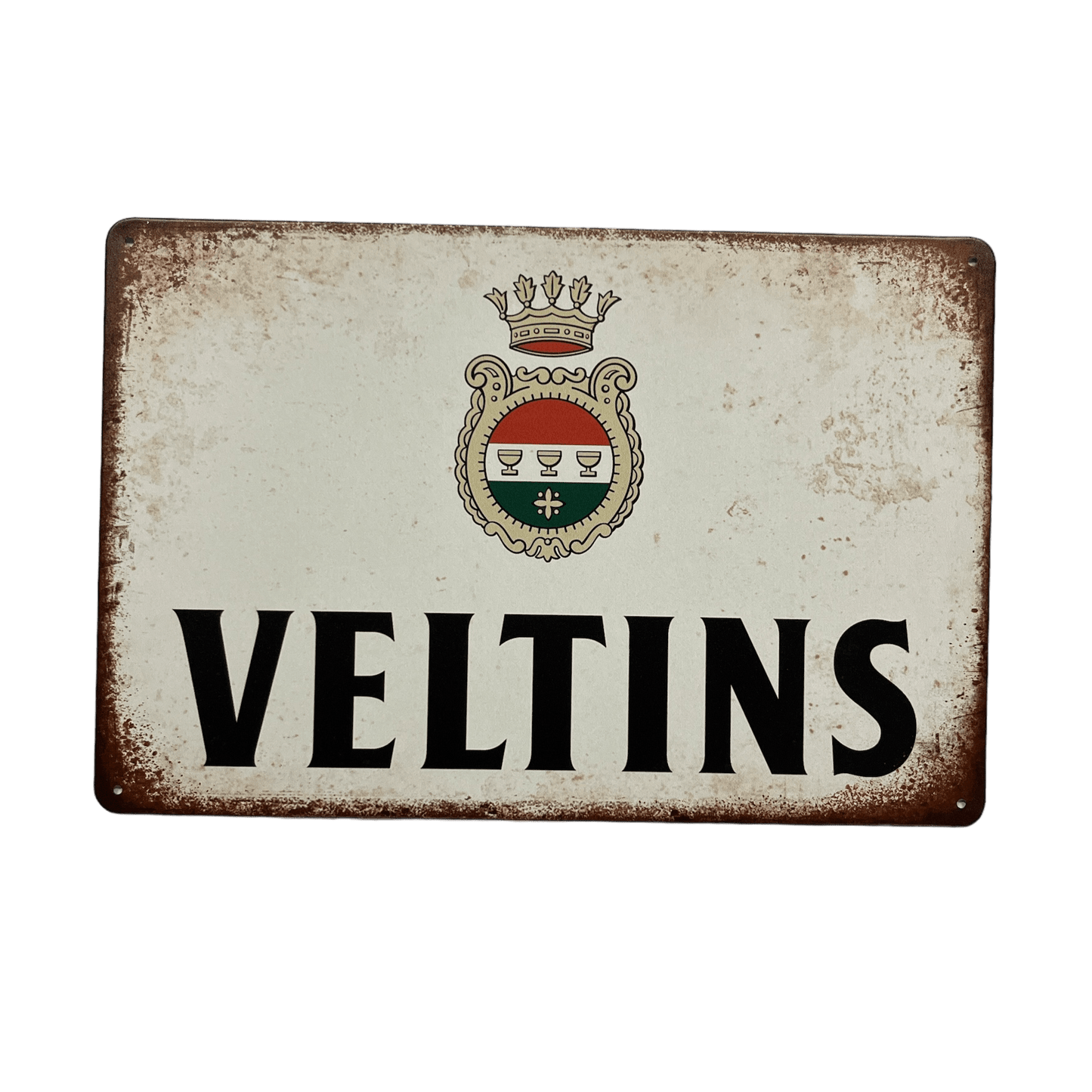 Veltins Metalen Bord - Reclamebordenshop.nl