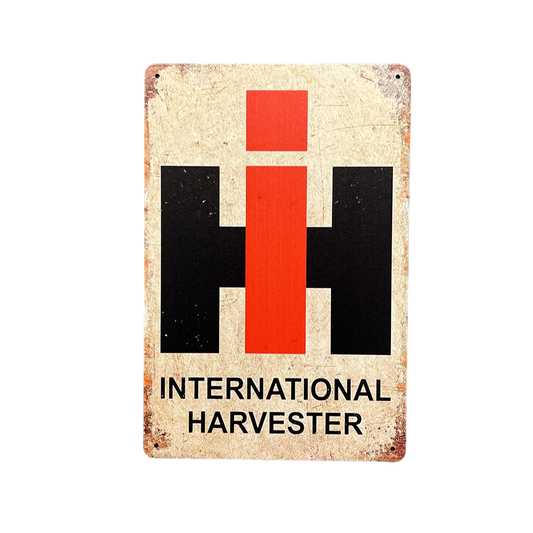 International Harvester Metalen Bord