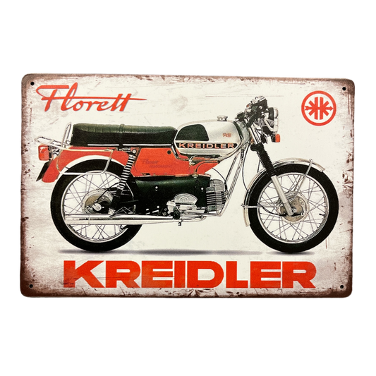 Kreidler Florett Metalen Bord