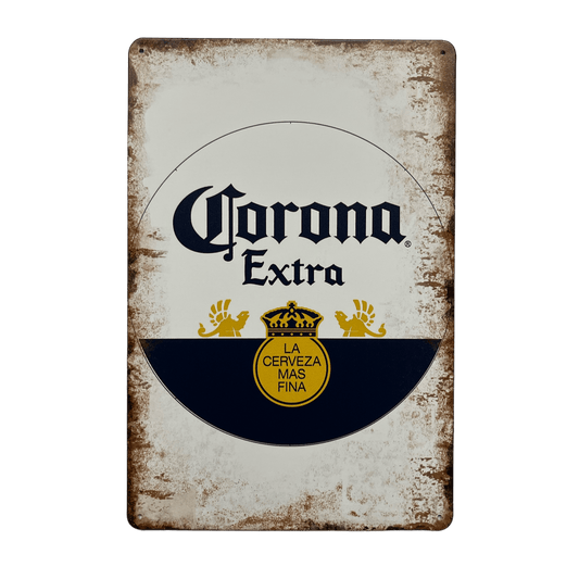 Corona Extra Metalen Bord - Reclamebordenshop.nl