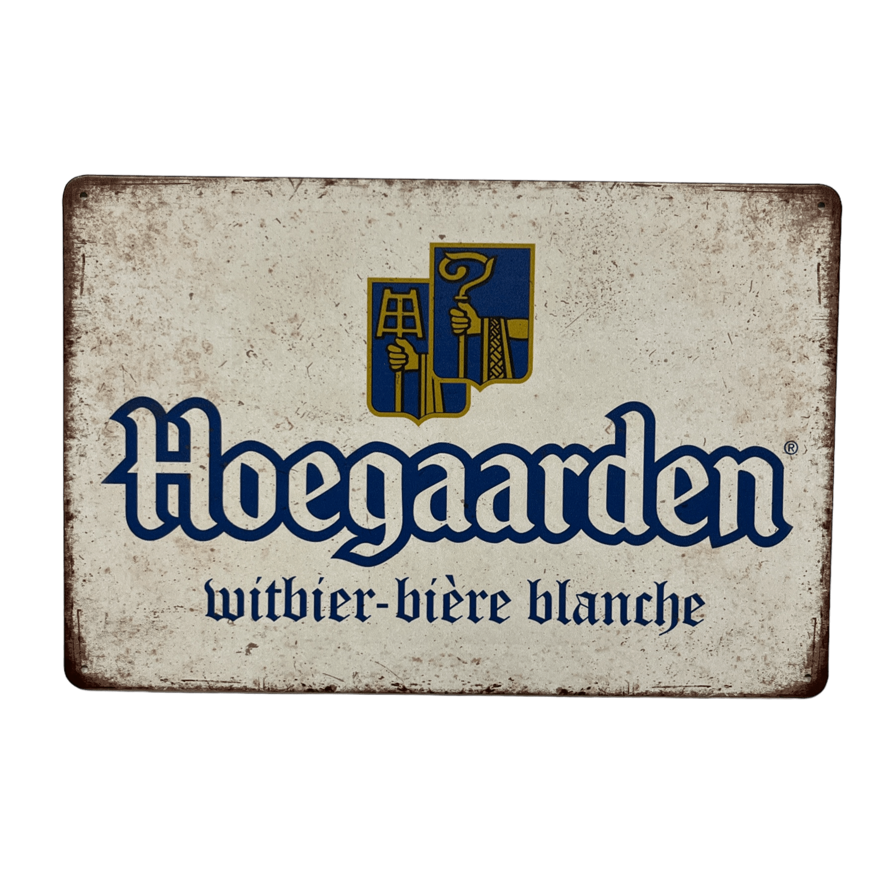 Hoegaarden Witbier Metalen Bord - Reclamebordenshop.nl
