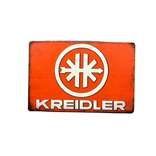 Kreidler Logo Metalen Bord - Reclamebordenshop.nl